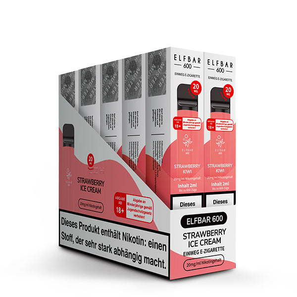 Elf Bar V1 Strawberry Ice Cream-20mg