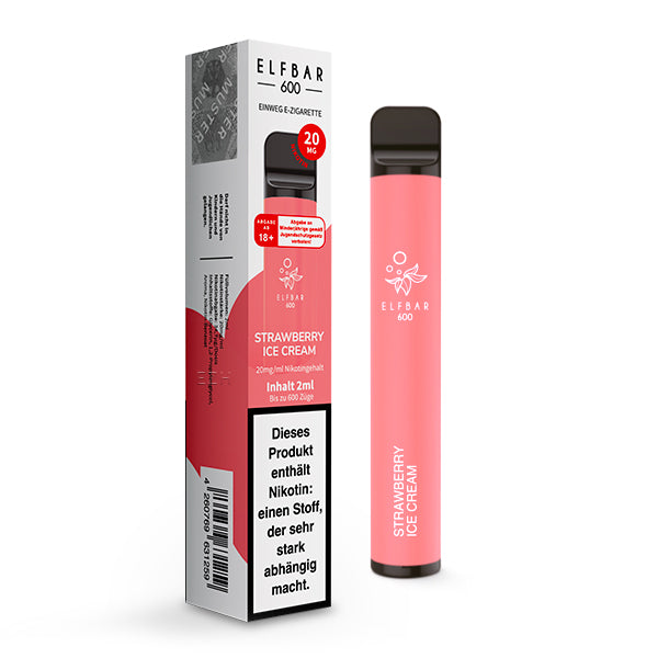 Elf Bar V1 Strawberry Ice Cream-20mg