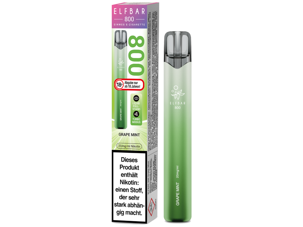 ELF BAR 800 Grape Mint