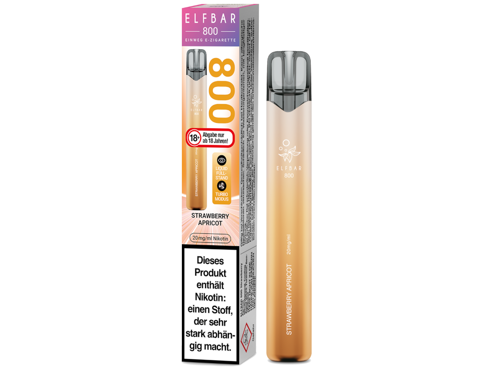 ELF BAR 800 Strawberry Apricot