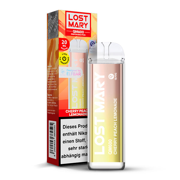 Lost Mary QM600 CP Cherry Peach Lemonade