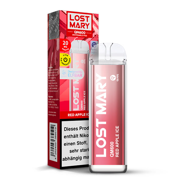 Lost Mary QM600 CP Red Apple Ice