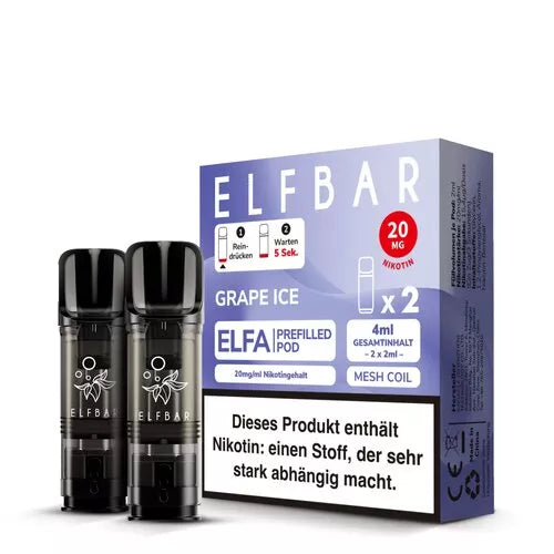 Elf Bar Elfa - Prefilled Pod Grape Ice