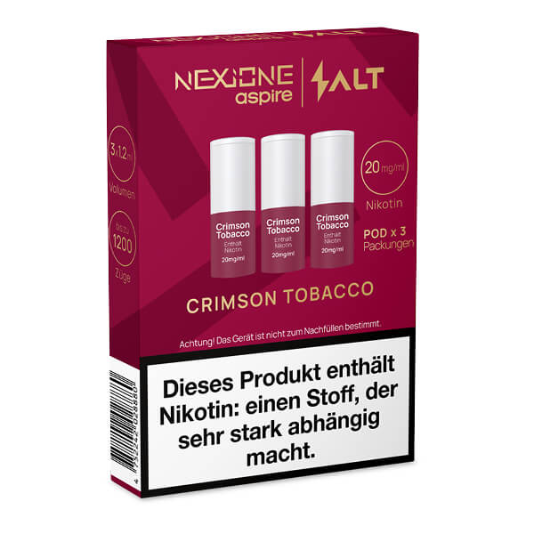 Salt Nexione Pod - Crimson Tobacco