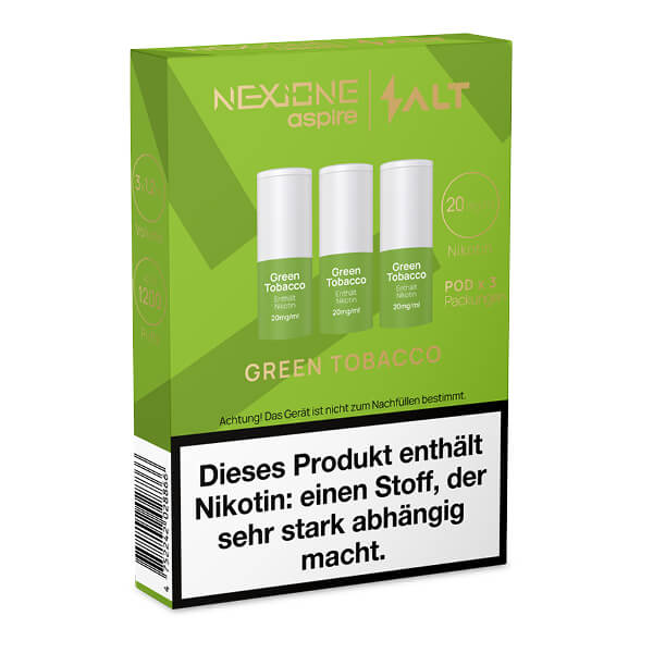 Salt Nexione Pod - Green Tobacco