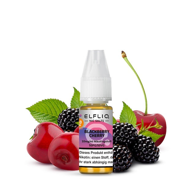 Elfbar - Elfliq Blackberry Cherry - 10mg Nikotin *NEU*