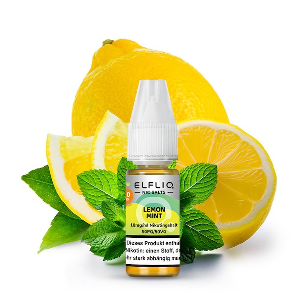 Elfbar - Elfliq Lemon Mint - 10mg Nikotin *NEU*