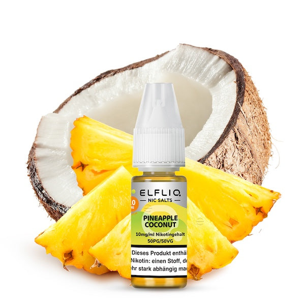 Elfbar - Elfliq Pineapple Coconut - 10mg Nikotin *NEU*