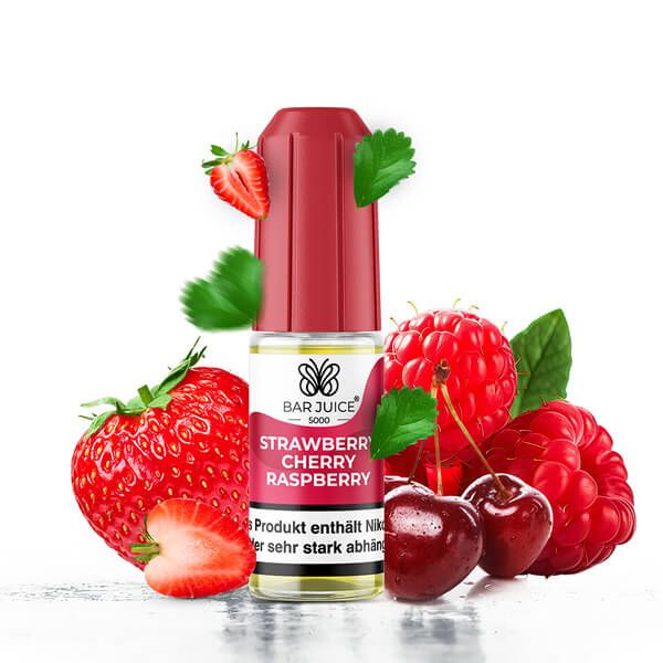 Bar Juice Liquid - Strawberry Cherry Raspberry
